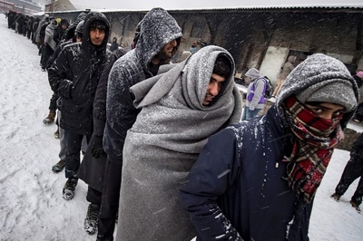 欧州寒波、死者65人に 移民やホームレスが窮地に