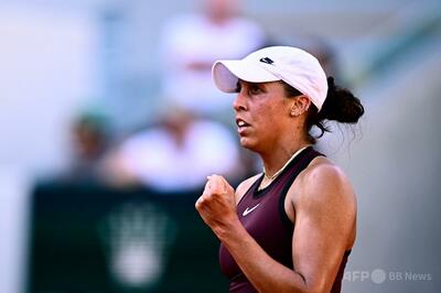 キーズがMP3本しのぎ4回戦へ ガウフも16強 全仏OP