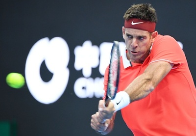 デルポトロが快勝発進、膝に治療も「深刻ではない」 中国OP