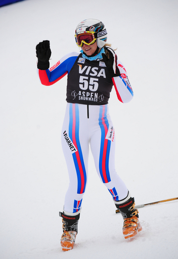 今の気持ちをステップで表現、W杯女子大回転