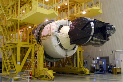 ノルウェーの通信衛星を搭載したロシアのロケット公開