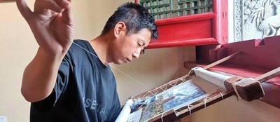 シルクロードの美を刺繍 世界で評価されるも後継者不足