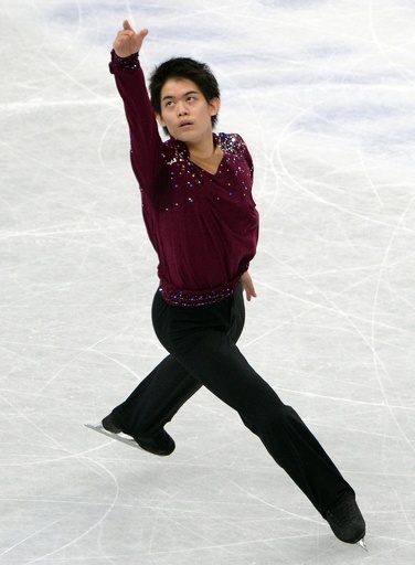 男子シングル総合6位の小塚崇彦、世界フィギュア