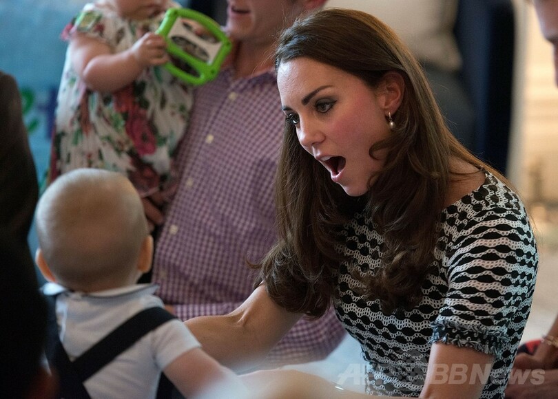 ジョージ英王子、NZで初の「公務」