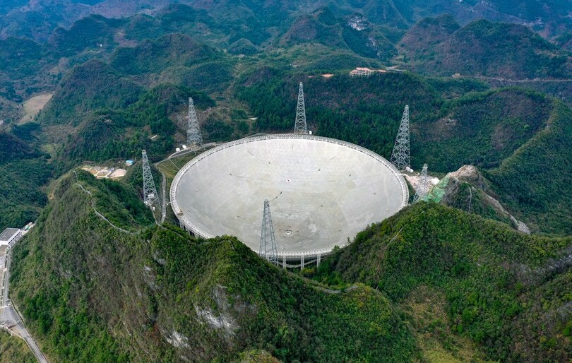 中国の巨大電波望遠鏡 天眼 パルサー２４０個発見 写真2枚 国際ニュース Afpbb News