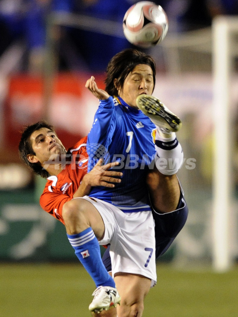 日本 チリとスコアレスドローに終わる