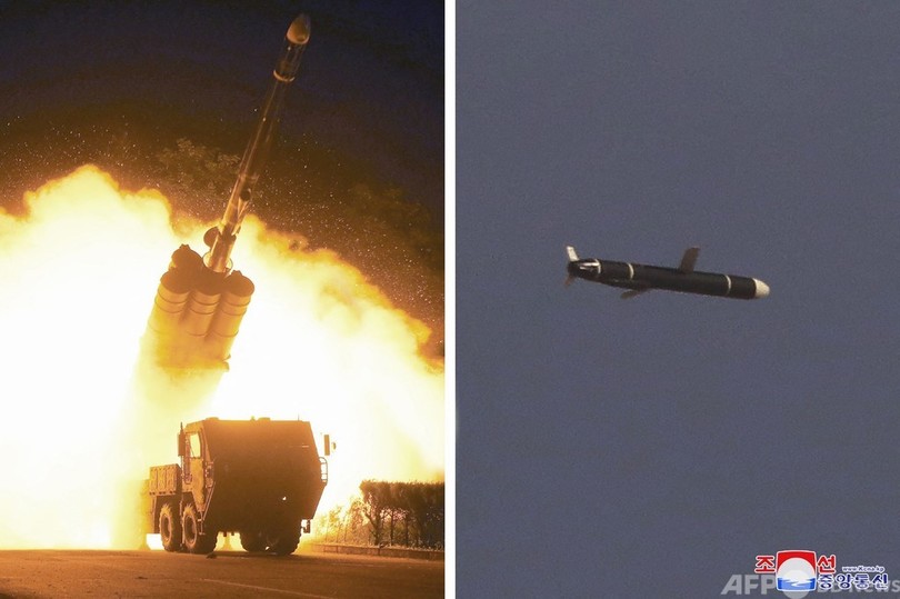 北朝鮮、「長距離巡航ミサイル」発射実験成功 朝鮮中央通信