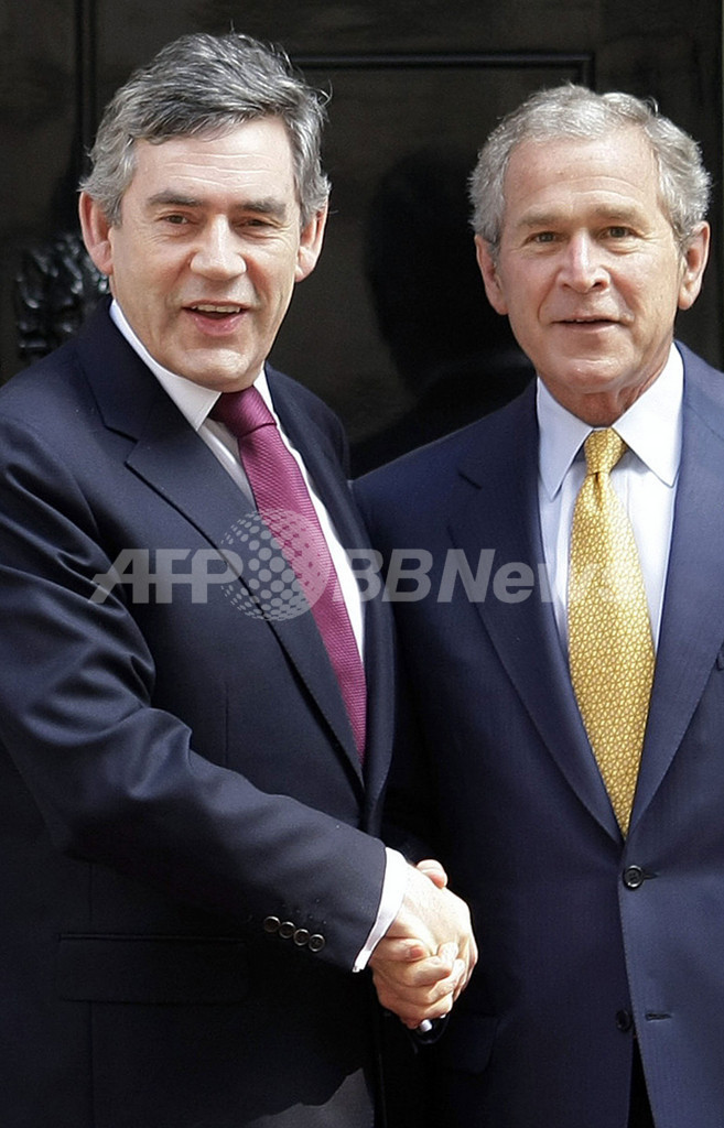 米英首脳、イラン制裁強化で合意 英はアフガン増派