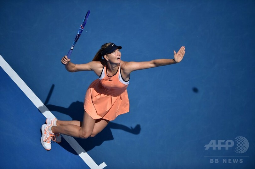 処分短縮のシャラポワ、ラスベガス開催のエキシビションマッチ参加へ