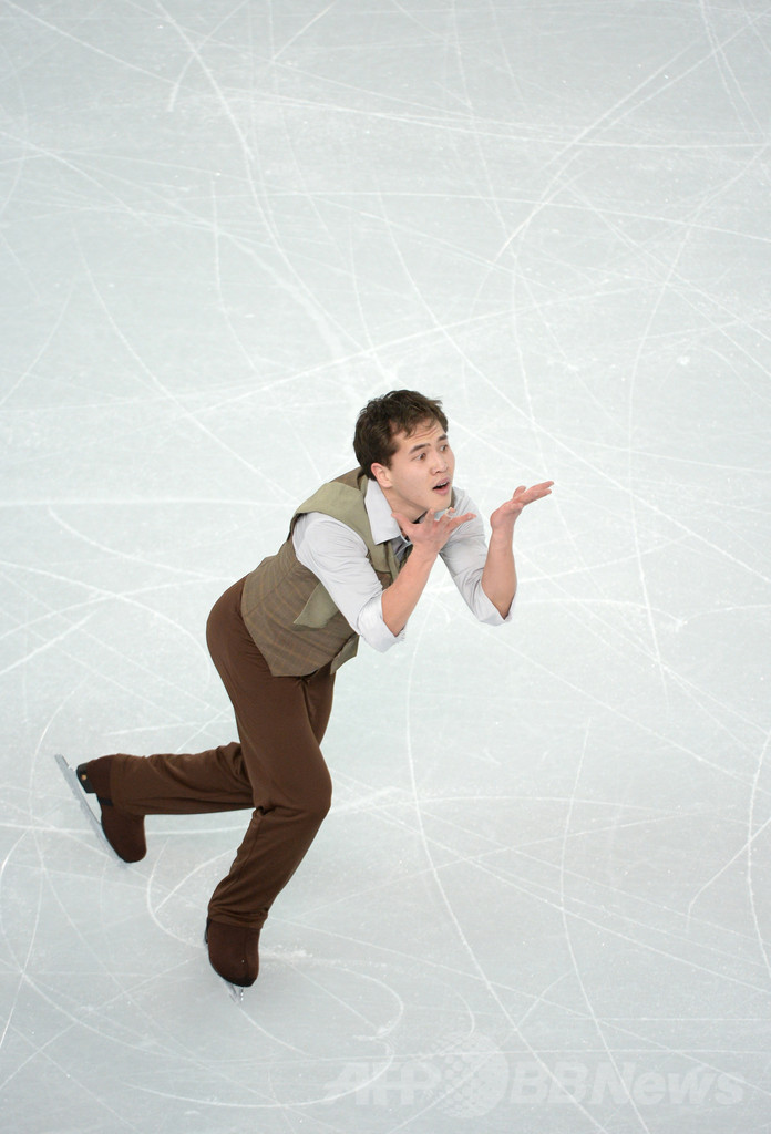 ラクムハリエフ、フィギュア男子シングルで22位 ソチ五輪