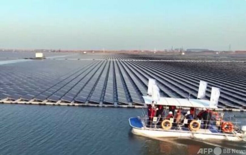 単体として中国最大規模の浮体式太陽光発電所が送電開始