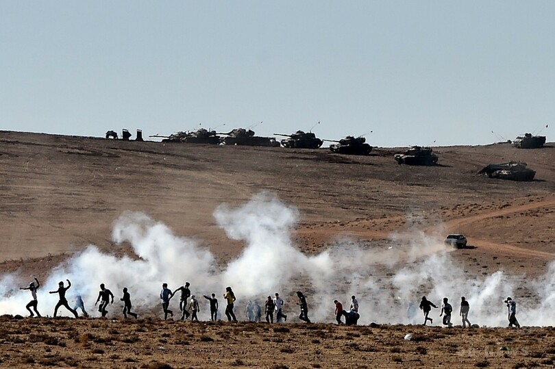 国際ニュース：AFPBB Newsトルコ国境のシリア要地に陥落の危機、トルコ大統領は地上戦示唆
