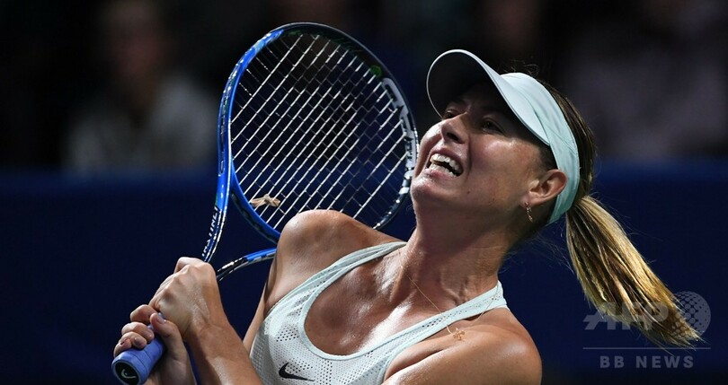 前週復活Vのシャラポワ、久々の母国大会は初戦敗退 クレムリン杯