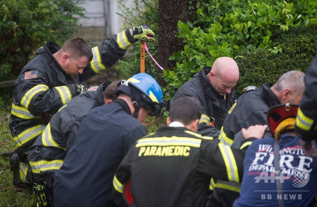 ハリケーン「フローレンス」上陸、少なくとも4人死亡 写真15枚 国際ニュース:AFPBB News