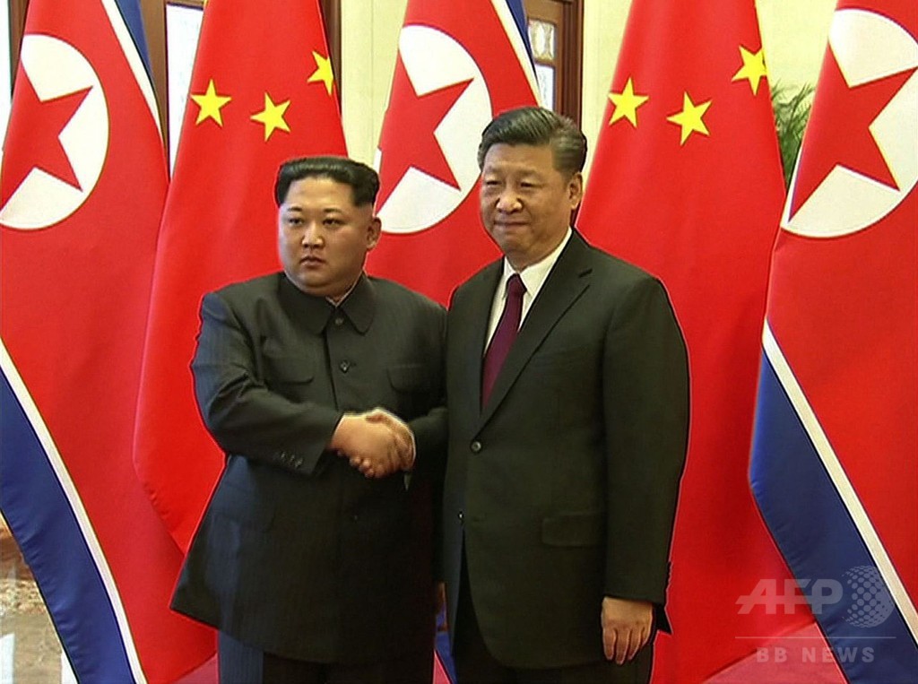 中国訪問は「厳粛な義務」 金正恩氏 中国訪問は「厳粛な義務」 金正恩氏