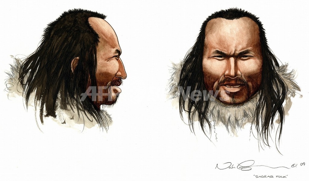 グリーンランドの古代人はアジア系 ゲノム解読で顔を再現 写真2枚 国際ニュース Afpbb News