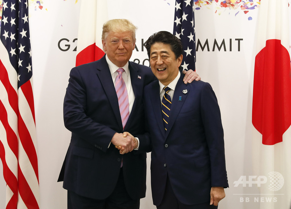 G20大阪サミットで日米首脳会談 写真17枚 国際ニュース：AFPBB News