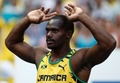 世界陸上モスクワ大会の男子100メートル予選に出場したジャマイカのネスタ・カーター（2013年8月10日撮影、資料写真）。(c)AFP/FRANCK FIFE