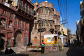 インド・ビカネールの旧市街にあるハベリー（2018年12月5日撮影）。(c)CHANDAN KHANNA / AFP