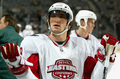 写真は公開練習に臨むワシントン・キャピタルズ（%%Washington Capitals%%）のアレクサンダー・オベチキン（%%Alexander Ovechkin%%）。(c)AFP/Getty Images Jim McIsaac