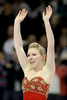 フィギュアスケート全米選手権（%%AT&amp;T U.S. Figure Skating Championships 2010%%）女子シングル・フリースケーティング（FS）。合計200.11点で優勝したレイチェル・フラット（%%Rachael Flatt%%）。（2010年1月23日撮影）(c)AFP/Getty Images/Matthew Stockman