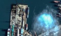 米宇宙技術会社マクサー・テクノロジーズが提供した、ロシアが支配するクリミア半島でウクライナ軍が攻撃する前のロシア海軍の揚陸艦「ノボチェルカッスク」の衛星画像（2023年12月5日撮影）。(c)AFP PHOTO / Satellite image ©2023 Maxar Technologies