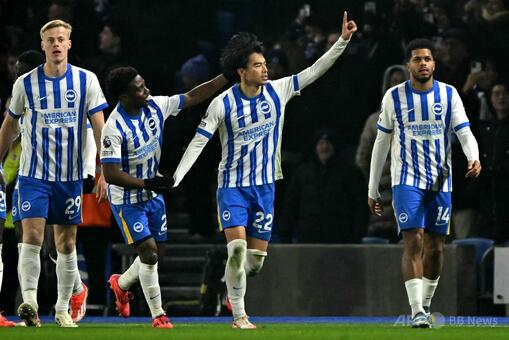 三笘がチェルシー戦でスーパーゴール ブライトンの完勝に貢献