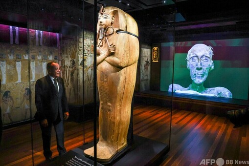 古代エジプト展「ラムセスとファラオの黄金」開催 豪シドニー 写真16枚