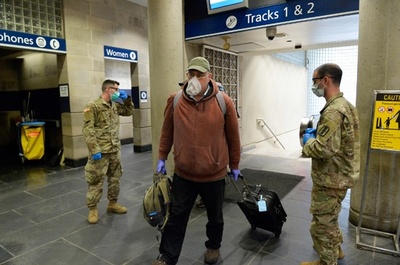 米の新型コロナ死者、3000人超に 感染者数は世界最多の16.3万人超