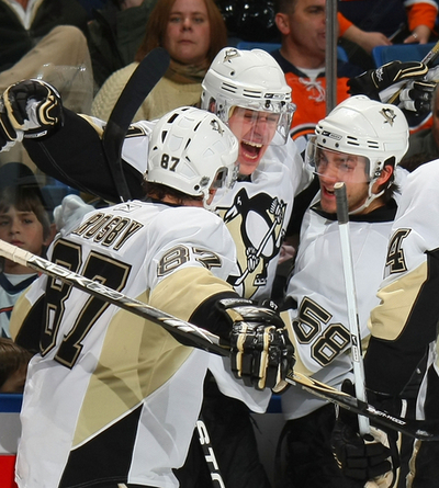 ペンギンズ アイランダーズに逆転勝利