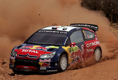 ローブ アクロポリス・ラリー第2レグを終え首位守る