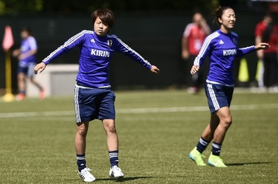 なでしこがW杯連覇に向けて調整、あす米国戦
