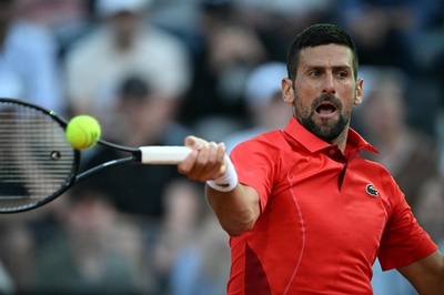 ジョコの頭を水筒が直撃 初戦突破後にアクシデント イタリア国際