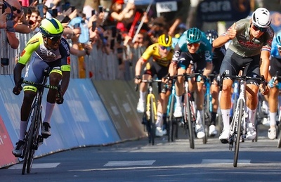 【今日のジロ】ギルマイが黒人選手初の三大ツール区間制覇