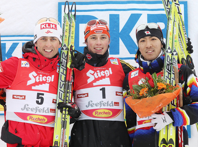 フレンツェルがシーズン初優勝 渡部3位、スキーW杯複合