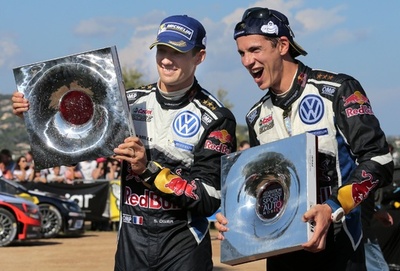 オジェがラリー・フランスで優勝、総合4連覇の可能性近づく