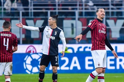 ユーベ、ロナウドPK弾でミランとの初戦はドロー イタリア杯準決勝