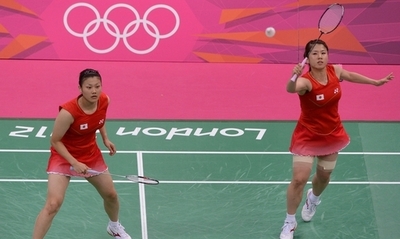 藤井/垣岩組が敗れる、バドミントン女子ダブルス