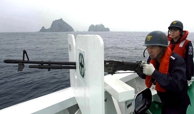 韓国首相が竹島を初訪問