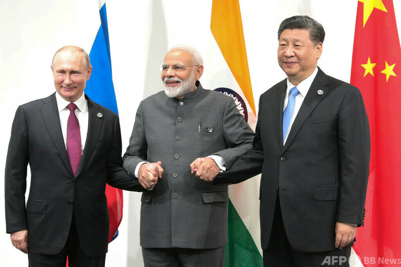 モディ印首相、上海協力機構の首脳会議出席へ ロ中首脳も