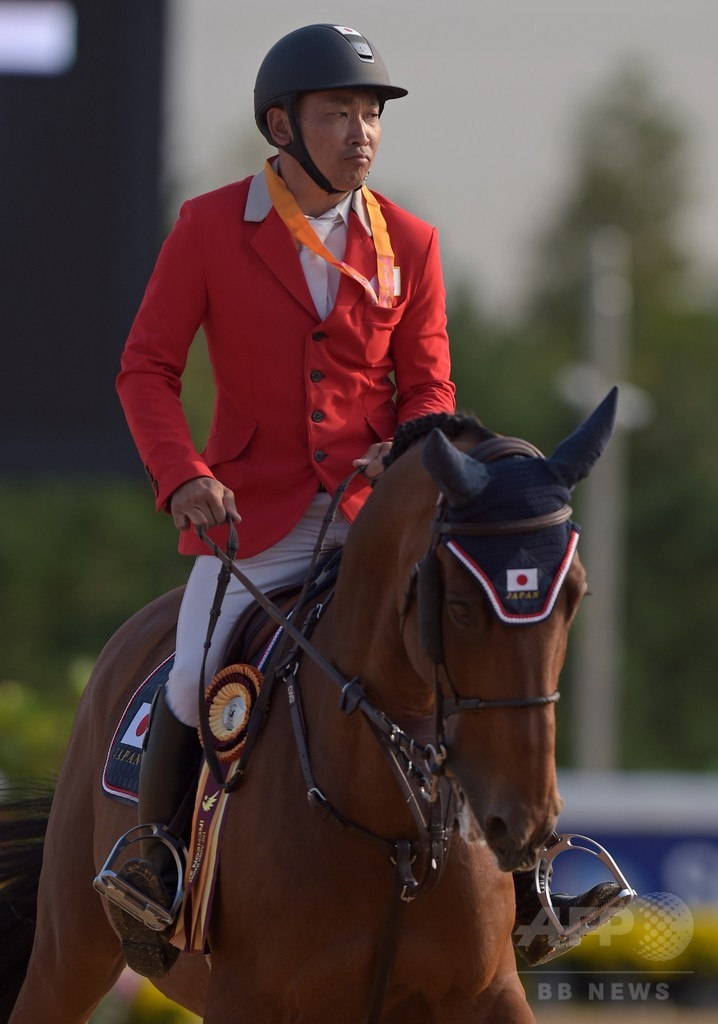 馬術で平尾が銀、杉谷が銅メダルを獲得 アジア大会