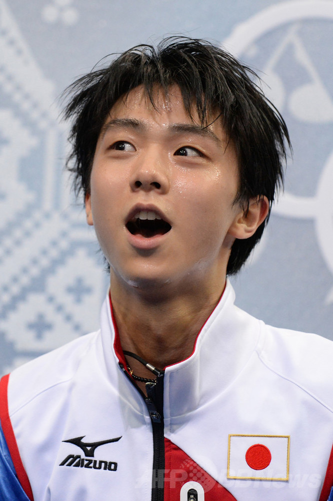羽生が世界最高でSP首位、高橋4位 町田11位 ソチ五輪 写真1枚 国際