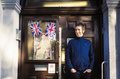 Sir Bradley Wiggins 　ブラッドリー・ウィギンズ／1980年生まれ、チームスカイ所属。五輪で2冠を含む3大会連続金メダルを獲得し、大英帝国勲章を受章。スタイルアイコンとしても人気の自転車競技王者。「ドロップヘムハリントン」2万4150円（フレッドペリー／フレッドペリーショップ原宿 TEL 03・5770・6970）(c)senken h