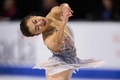 23-24フィギュアスケートグランプリ（GP）シリーズ第2戦、スケートカナダ、女子シングル・ショートプログラム（SP）。演技に臨む坂本花織（2023年10月27日撮影）。(c)Geoff Robins / AFP