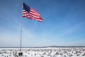 米ミネソタ州ブレーナードにあるガル湖で行われた氷上釣り大会の様子（2022年1月29日撮影）。(c)Kerem Yucel / AFP