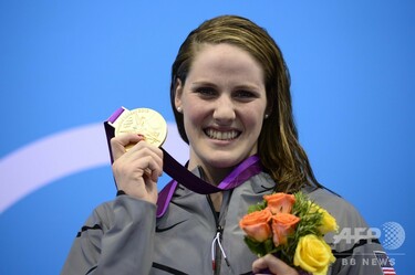 競泳女子の元五輪女王フランクリン、肩の故障で現役引退を表明 写真3枚