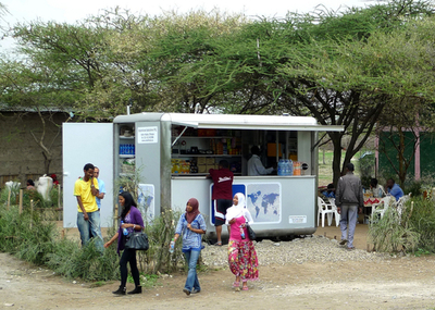 辺境の地にも売店を、独「ソーラー・キオスク」がエチオピアで活躍