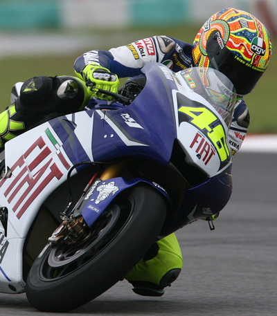 ロッシ マレーシアGP・フリー走行2回目は16番手に終わる