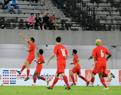 シンガポール レバノンを降し予選初勝利