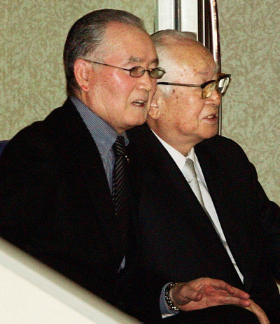 長嶋、松井の両氏に国民栄誉賞